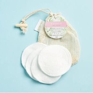 Nature by Luxe & Willow Reusable Bamboo Makeup Removal Pads